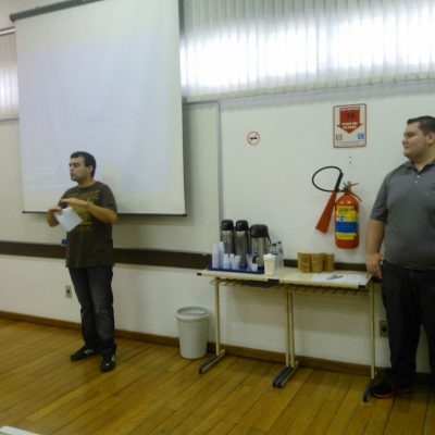 Prof. Marcelo Azambuja e Mauricio Baum Jr.